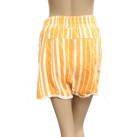 Free People FP Movement All Star Printed Shorts Striped Pull-on Smocked S 283157 - Picture 7 of 10